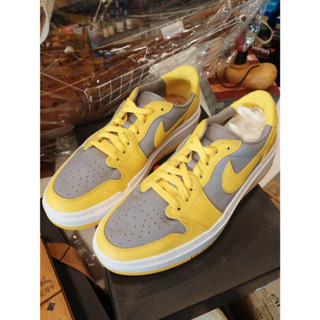 รองเท้า Nike Jordan Air 1 Low Elevate Varsity Maize Sneakers Yellow (USA12)