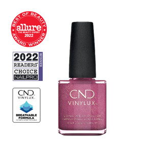 CND VINYLUX สีทาเล็บกึ่งเจล สี Sultry Sunset 0.5 oz. (15 ml.) นำเข้าจากอเมริกา