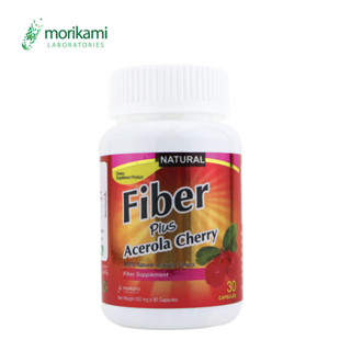 ไฟเบอร์ พลัส x 1 ขวด อะเซโรลา เชอร์รี่ สกัด โมริคามิ Fiber plus Acerola Cherry Extract