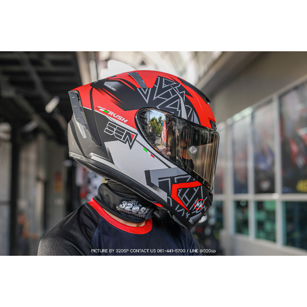 ราคาพิเศษ !! 1,900 บาท หมวกกันน็อค Sen 3 ลายใหม่ล่าสุด ส่งไว!!! (แนะนำลดลง 1 ไซส์) - รูปที่ 4