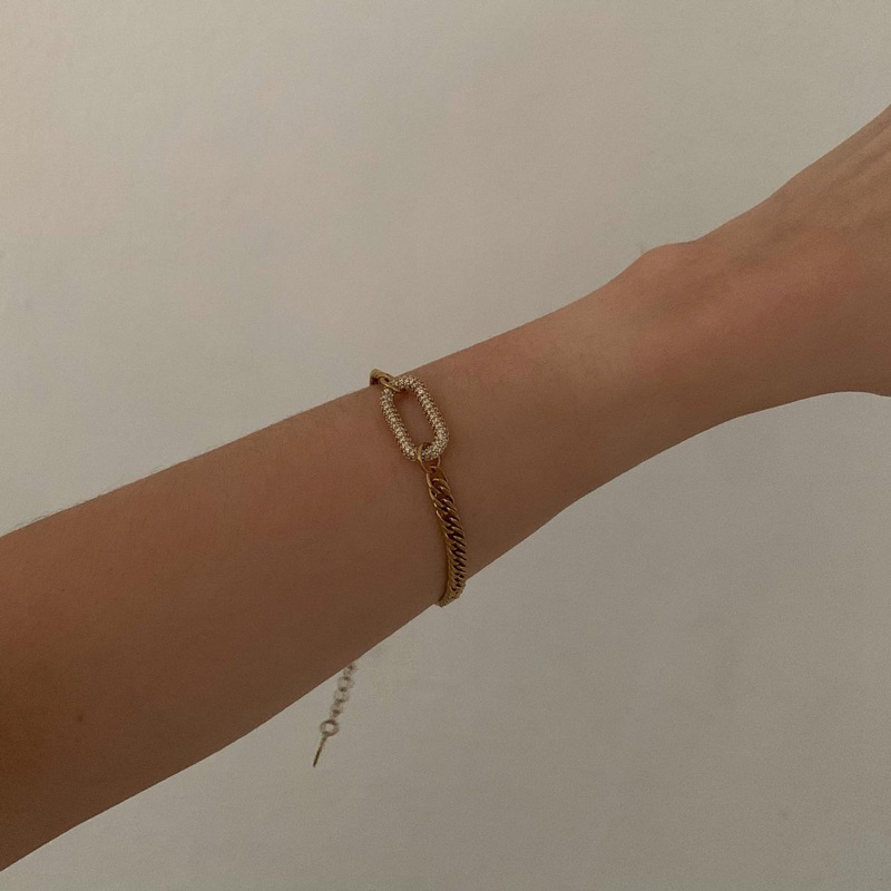 HER OBJECTIVE_HER CHUNK GRAM PENDANT CHAIN NECKLACE/BRACELET ราคา ถูกที่สุด ดีลบีเคเค แกลเลอรีภาพที่ 7
