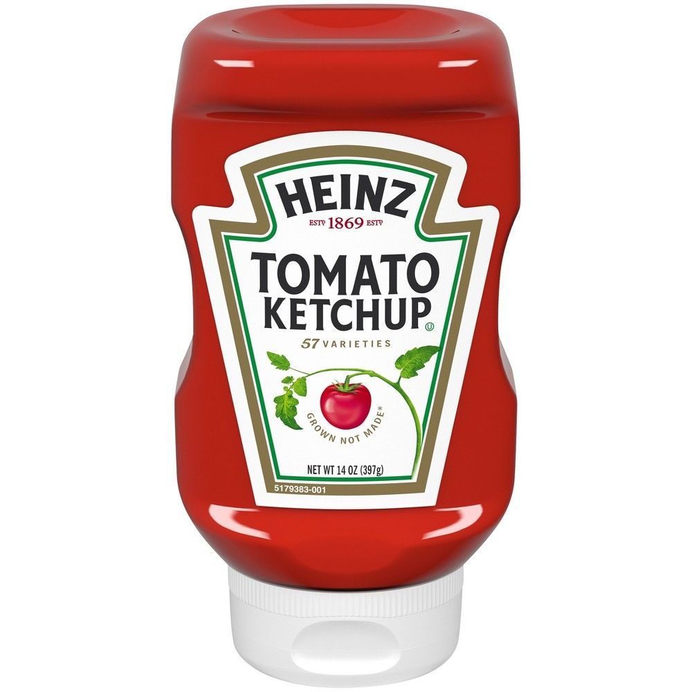 Tomato Ketchup Bottle Heinz 397 G./ซอสมะเขือเทศ ไฮนซ์ 397 กรัม