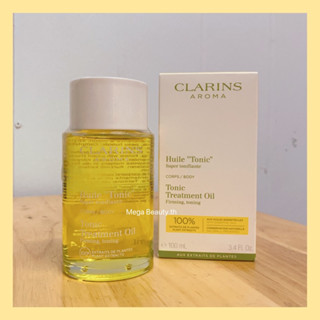 (ป้ายไทย)Clarins Tonic Body Treatment Oil 100 ml.