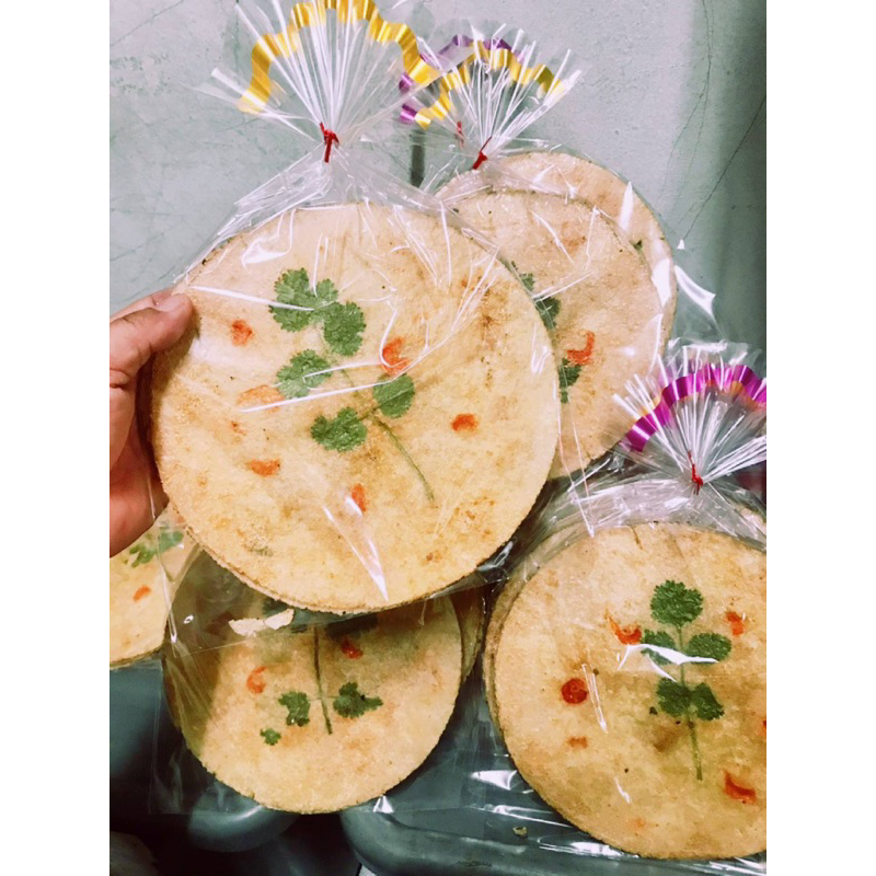 ข้าวตังโบราณ (1ชุดมี4ถุง)เฉี่ลยถุงละ45(1ถุงมี3แผ่นๆกว้าง8นิ้ว)