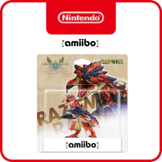 Nintendo : amiibo MONSTER HUNTER STORIES 2 WING OF RUIN : RAZEWING RATHA RATHALOS ของแท้ 100%