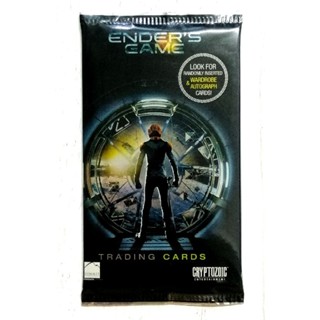 (Sealed Pack) ซองสุ่มการ์ด เอนเดอร์ เกมส์ ( ENDERS GAME TRADING CARDS )