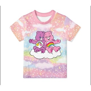 พร้อมส่ง // เสื้อคอกลม ลายการ์ตูน Care Bear แคร์แบร์