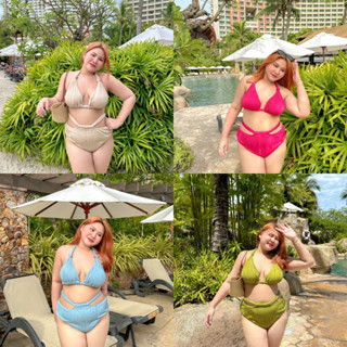 Knot bikini 🪢  บิกินี่แบบผูก มีฟองน้ำ - MerryChubbyHouse