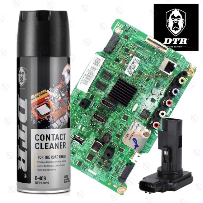 CONTACT CLEANER ล้างแอร์โฟร์ น้ำยาล้างแอร์โฟร์ แผงวงจร electronic ล้างหน้าสัมผัส Sensor รถยนต์ อุปกรณ์ วงจรไฟฟ้า