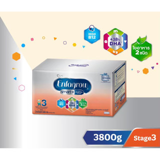 โฉมใหม่!!!💥Enfagrow  Smart+ สูตร3 (เอนฟาโกรสมาร์ท )ขนาด3,800กรัม