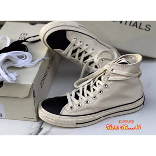 Essentials รองเท้าผ้าใบ คอนเวิส Sz.36-44 มี 2 สี พร้อมกล่อง รองเท้าหุ้มข้อ ทรงสวย พร้อมส่ง B20A009