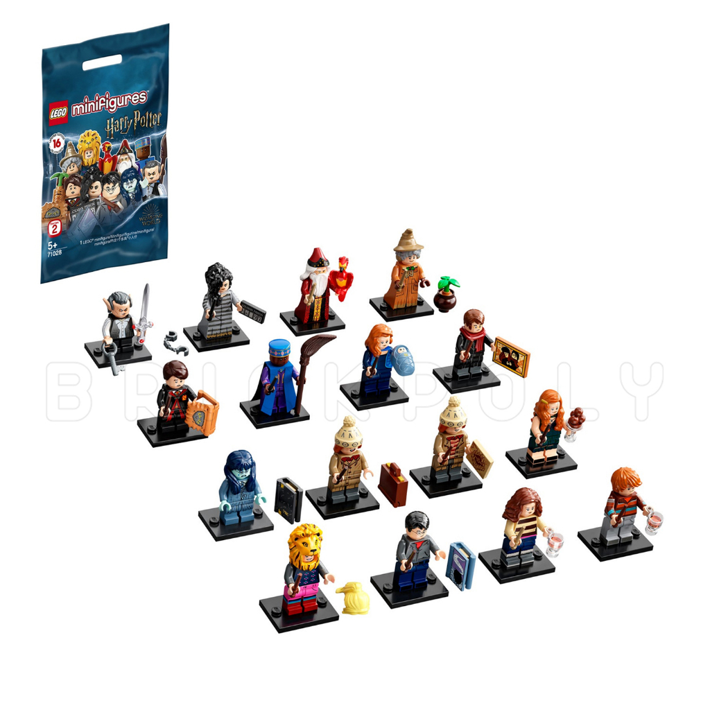 71028 : LEGO Minifigures Harry Potter Series 2 (สินค้าถูกแพ็คอยู่ในซองไม่โดนเปิด)