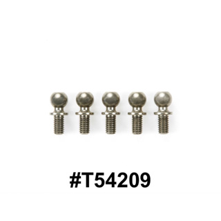 TAMIYA 54209 5x5mm ALUMINUM HEX HEAD BALL CONNECTOR (FLUORINE COATED, 5PCS.)