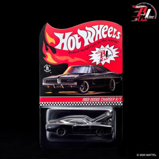 โมเดลรถเหล็ก Hot wheels Red Line Club 1969 DODGE CHARGER R/T ชุด 2006 sELECTIONs  SERIES NO.06409/17500 HOTWHEELS