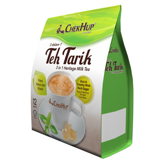 ChekHup  Teh Tarik ชานม 3in1 ชาชักมาเลเซีย บรรจุ 12 ซอง