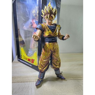 โกคูทอง Dragonball GOKU Flaming GOLD FIGURE LIMITED EDITION RARE ITEM (Model Only) มือสองไม่มีกล่อง