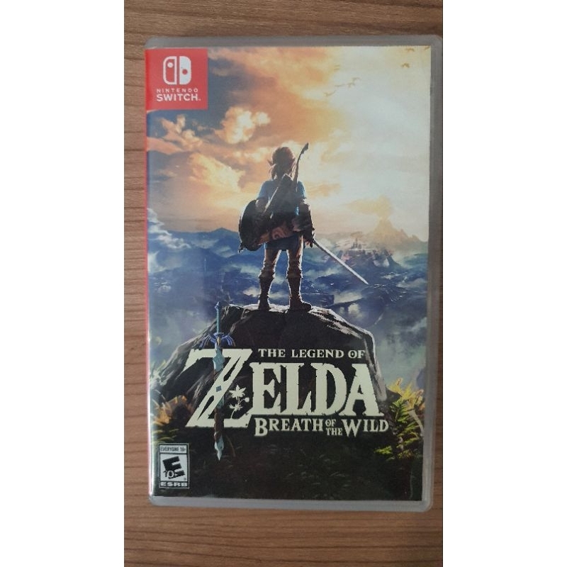 (มือสอง) มือ2 เกม Nintendo Switch : The legend of Zelda Breath of the wild ภาษาอังกฤษ สภาพดี
