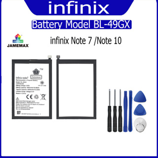 แบต infinix Note 7 /Note 10  แบตเตอรี่ Battery Model BL-49GX