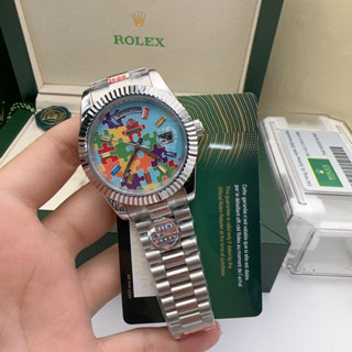 นาฬิกาข้อมือ Rol ex งานออริ size 41mm ระบบออโต้ งานสวยเทียบแท้