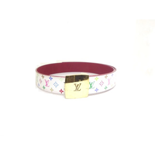 เข็มขัด Louis Vuitton LV Cut Multicolore Reversible sz 70 28  มือ 2 ของแท้100%