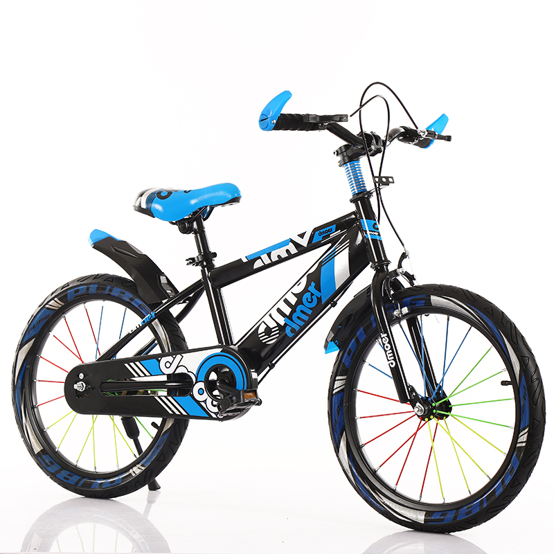 จักรยานเสือภูเขา18นิ้ว เหล็ก (R8) แถมขาตั้ง ยางนอกมีลาย เหมาะกับเด็ก 6-10 ปี - รูปที่ 2