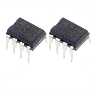 1Pcs VIPer12A VIPer22A DIP-8  Power​ Management IC  AC -​ DC converter