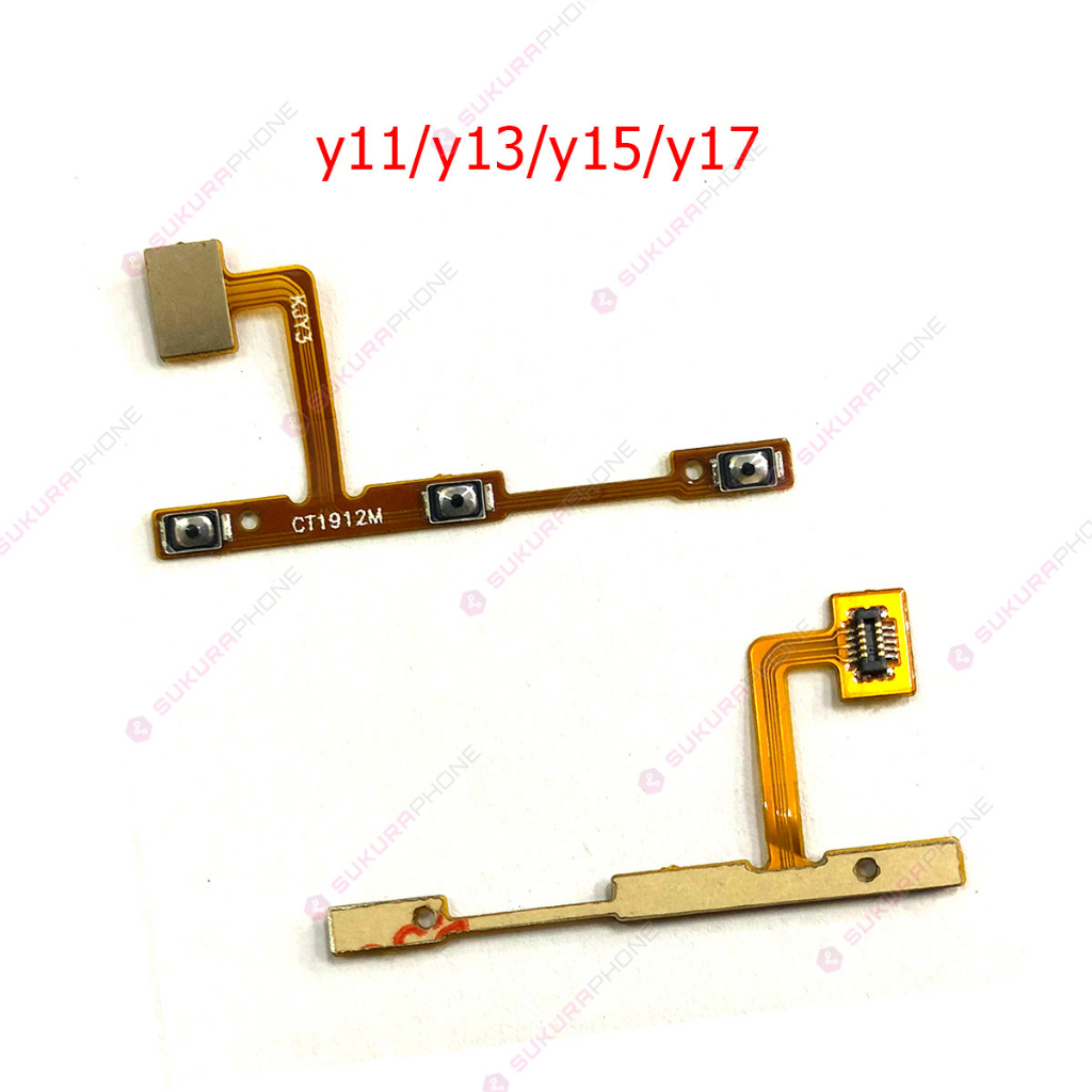 แพรสวิต vivo Y11 Y12 Y15 Y17 Y19 แพรสวิทช์ power on-off volume vivo Y11 Y12 Y15 Y17 Y19 ปิดเปิด+เพิ่