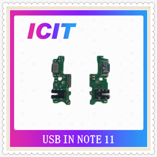 USB Infinix Note 11 อะไหล่สายแพรตูดชาร์จ แพรก้นชาร์จ Charging Connector Port Flex Cable（ได้1ชิ้นค่ะ) ICIT-Display