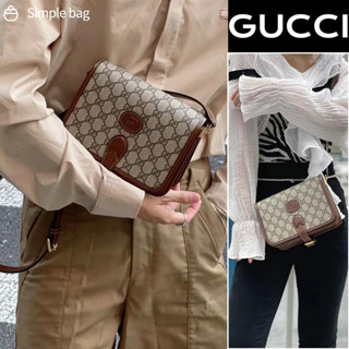 GUCCI MINI SHOULDER BAG WITH INTERLOCKING G