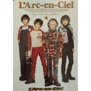 แผ่น pencil sheet boatd แผ่นชีทที่ระลึก ลัค-ออง-เซียล Larc~en~Ciel ขนาด 18*25cm  made Japan