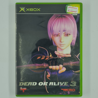 [00005] Dead or Alive 3 (JP)(XBOX)(USED) แผ่นเกมแท้ มือสอง !!