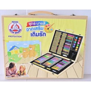 ชุดระบายสี กล่องสี ตราหมี (สินค้ามีตำหนิ)