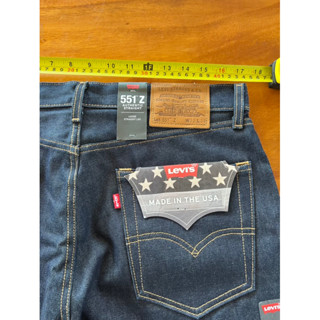 Levi’s 551Z ผ้าดิบ ริมแดง เป้าซีป made in USA