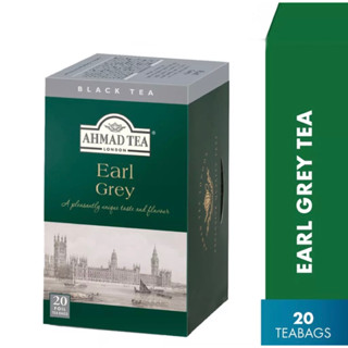 ชาผลไม้ Ahmad Tea Earl Grey (20 Teabags) Halal Certified