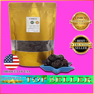 ลูกพรุนอบแห้ง ไร้เมล็ด 50กรัม g Plum Dried Prunes Seedless Grade AA+ พรุน หวานอมเปรี้ยว เกรดพรีเมียม