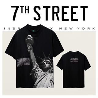 7th Street เสื้อยืดแบบโอเวอไซส์  (Oversize) รุ่น OD-SOL002