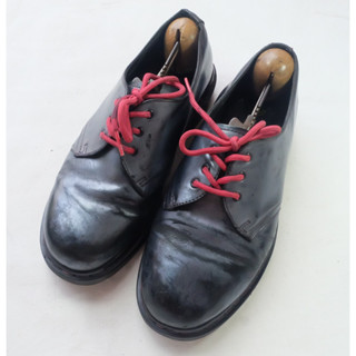 Dr.Martens Metallic Size 41EU สีเงินดำ มือสอง ของแท้