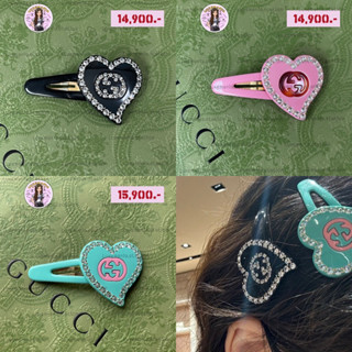 👜: New!! Gucci Hair Clip‼️ก่อนกดสั่งรบกวนทักมาเช็คสต๊อคก่อนนะคะ‼️