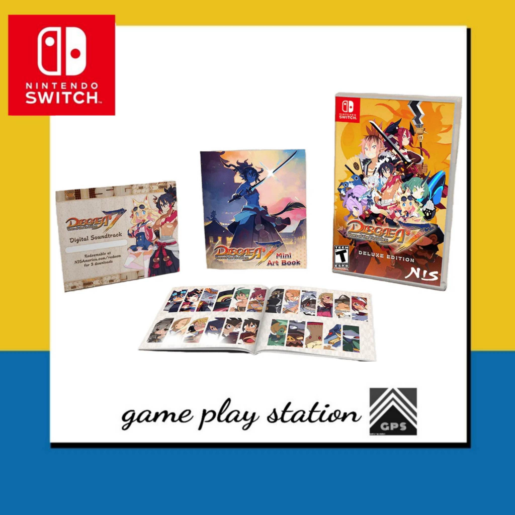 nintendo switch disgaea 7 vows of the virtueless deluxe edition ( english )