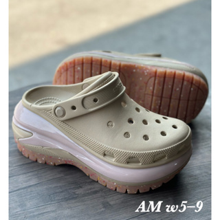 รองเท้าแตะ Classic Crush Clog มี 6 สี ไซส์ W5-W9 รับประกันสินค้า รองเท้าแตะแบบสวม AMCA102