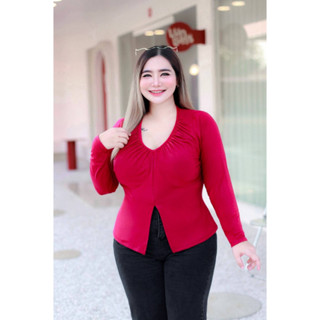 🔥Plussize🔥เสื้อคนอ้วน🔥M 40-46    L 46-52