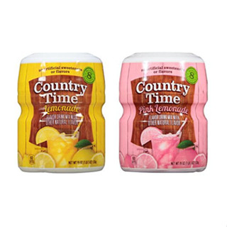 Country Time Powder รสมะนาว มี 2 รส น้ำหนัก 538 กรัม  BBF.09/09/24