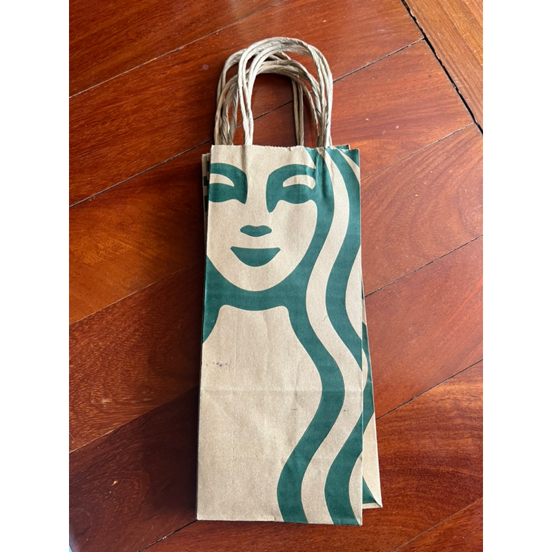 Starbuck(ถุงกระดาษ)แบบใส่แก้วใบเดียว