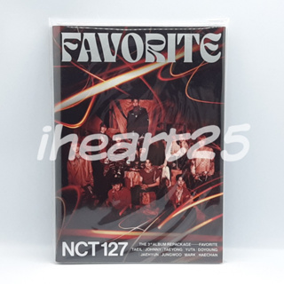 NCT127：Repackage Album【Favorite】（อัลบั้มเปล่า／การ์ด）