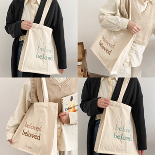 #พร้อมส่ง 🧸🤍🌷Beloved Tote Bag