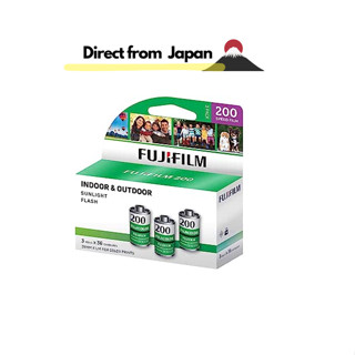 Fujifilm Fuji Color ฟิล์มลบ 200 สี Iso 200 ขนาด 35 มม. 36 ช็อต Ca-36 3 แพ็ก