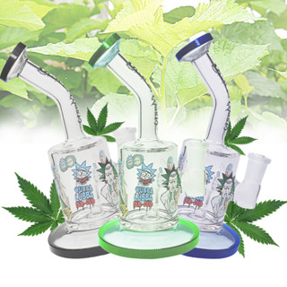 (พร้อมส่ง) บ้องแก้ว Glass Bong บ้องOG ชุดที่สมบูรณ์ คัพแก้วสายเขียว หลอดแก้ววิทยาศาสตร์