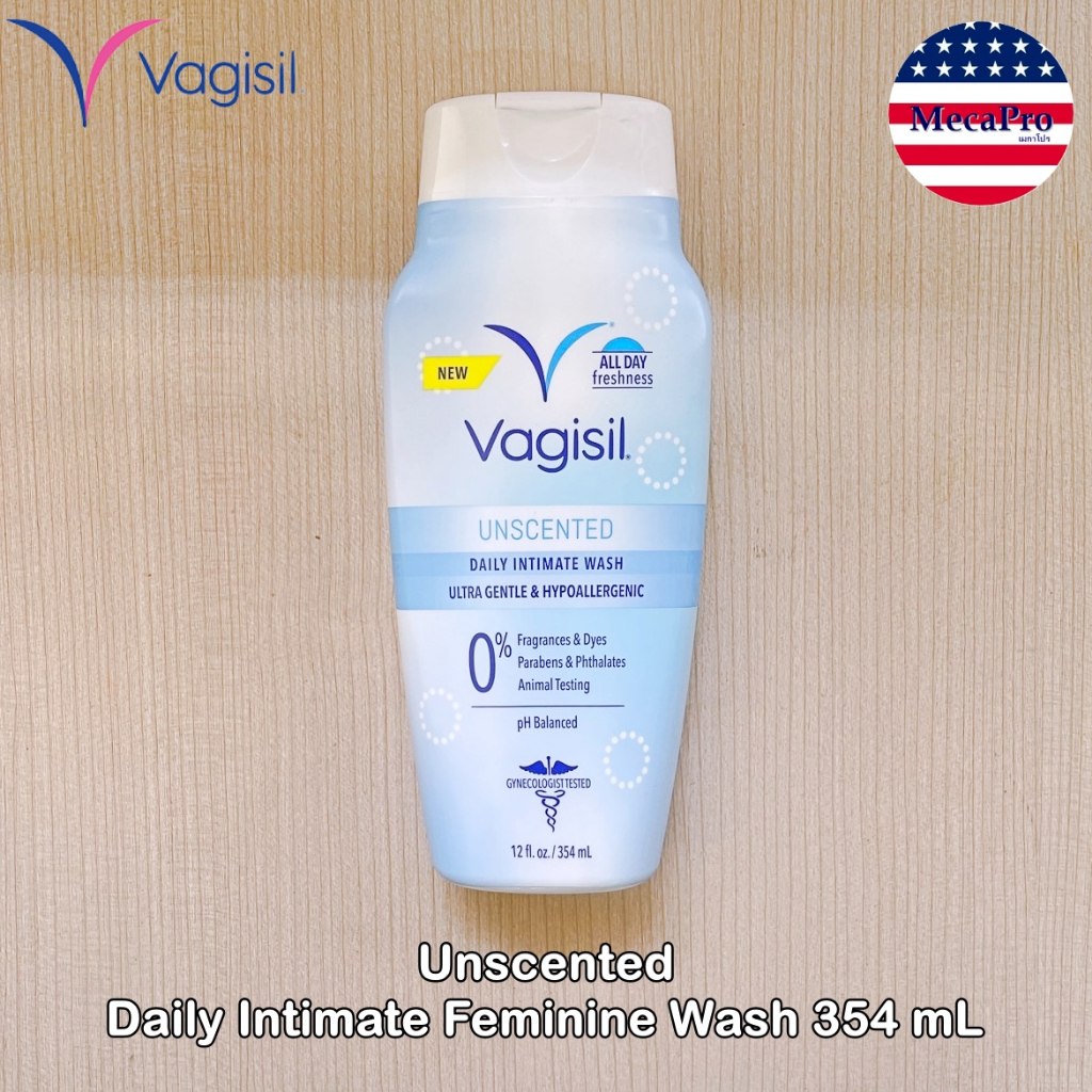 Vagisil® Unscented Daily Intimate Feminine Wash 354 mL ผลิตภัณฑ์ทำความสะอาดจุดซ่อนเร้น สำหรับผู้หญิง