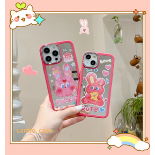 🎁ส่งของขวัญ🎁เคสไอโฟน สำหรับ 11 14 for iPhone Case 13 12 Pro Max ตลก น่าสนใจ กระต่าย กันกระแทก เคสนิ่ม เคสโทรศัพท์