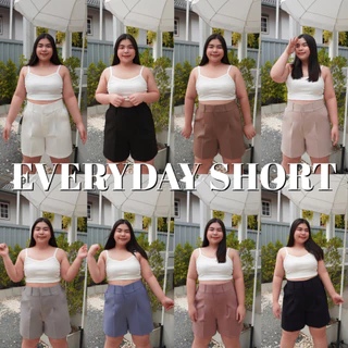 (A12) EVERYDAY SHORT กางเกงสาวอวบ ขาสั้นเก็บพุงเอวสูง